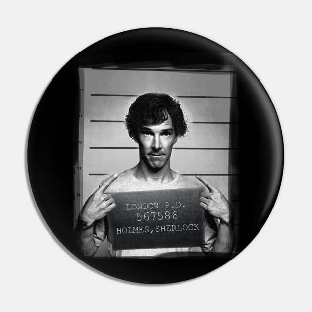 sherlocked Pin by BerryBlossoms