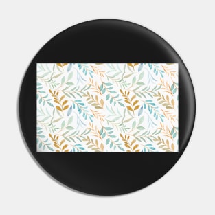 Green Leaves Pin