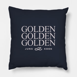 Golden boy Pillow