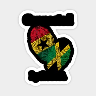 Ghana Jamaica DNA Connection Magnet