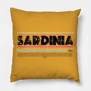 Sardinia, Italy Pillow