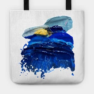 Moody Blues Paint Smear Tote