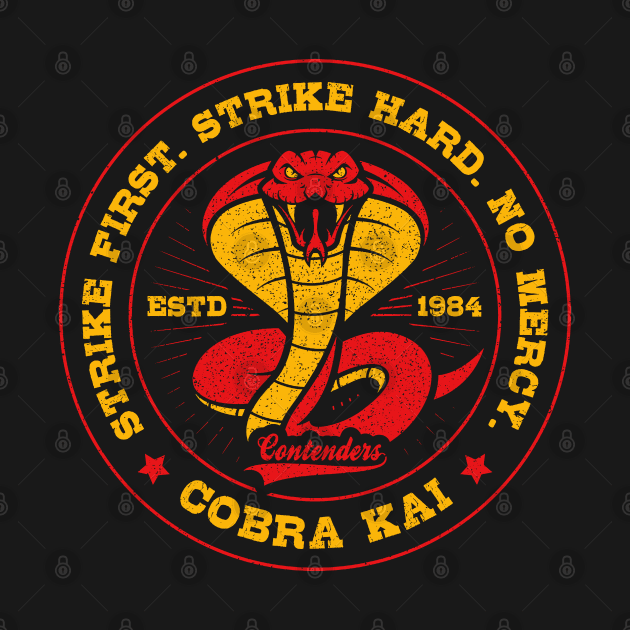 Cobra Kai No Mercy Logo by neilholman