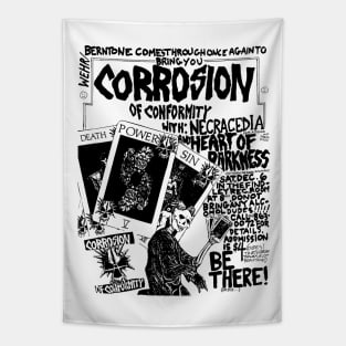 Corrosion of Conformity Punk Flyer Tapestry