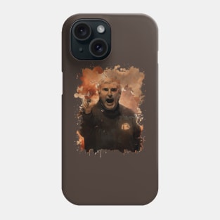 Free Bobby Knight -  - Brown Watercolor Splash Phone Case