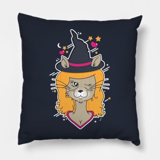 Witches Cat Pillow