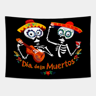 Dia de Los Muertos Day of the Dead Mexican Holiday Design Tapestry