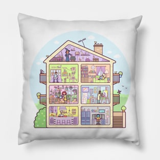 Introvert Lane Pillow