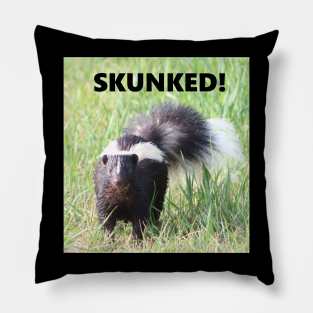 Skunked! Pillow