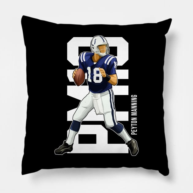 Peyton Manning Action Pillow by 40yards