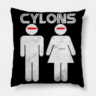 Cylons robot Pillow