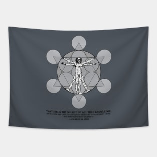 VITRUVIAN MAN Tapestry