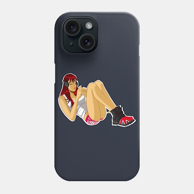 Just Chillin' Phone Case by DESPOP