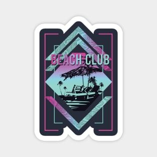 Vacation beach club Magnet