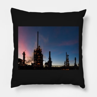 Towers of Industry Pillow