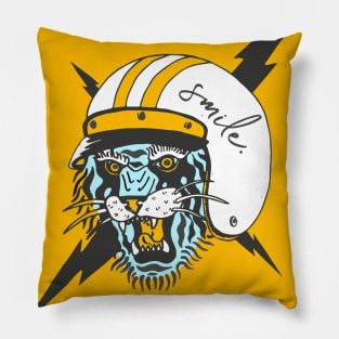 Tiger Rider Pillow