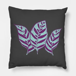 calathea foliage Pillow