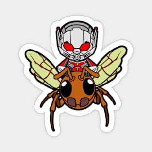 Antman riding Ant Magnet