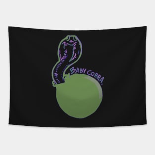 Baby cobra Tapestry