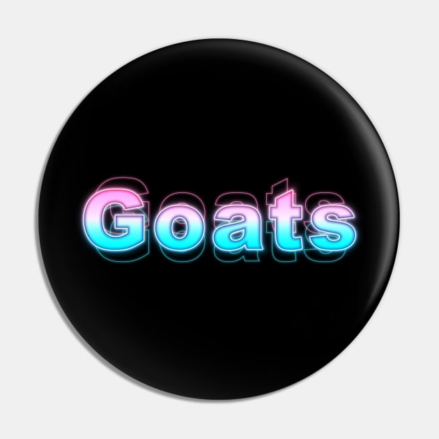 Goats Pin by Sanzida Design