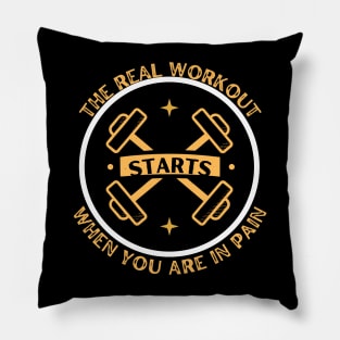 THE REAL WORKOUT Pillow