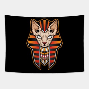 Sphynx Cat Egyptian. Pharaonic Meow Tapestry