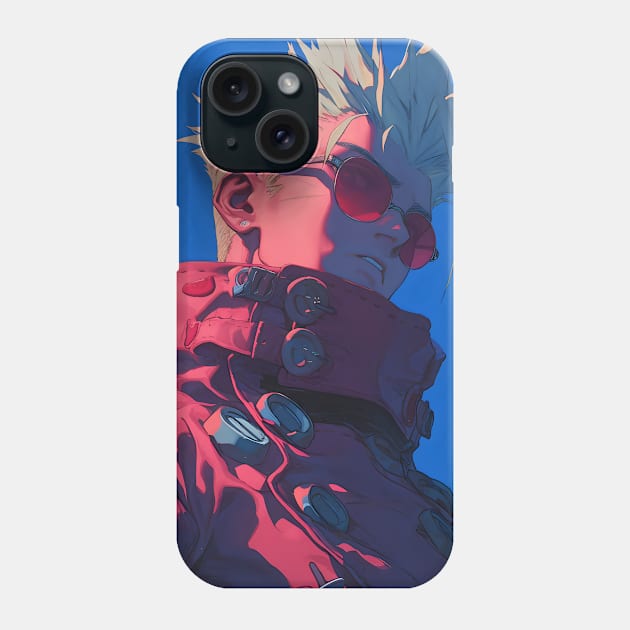 Legendary Gunslinger: Space Western Anime-Manga Adventure Phone Case by insaneLEDP