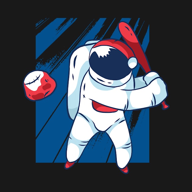 Baseball Astronaut by EarlAdrian