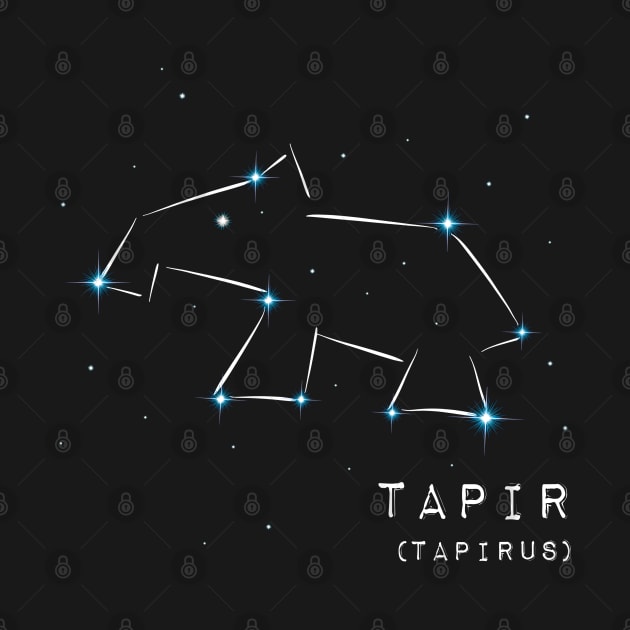 Fancy Horoscope Art Zodiac Astrological Sign Tapir by SkizzenMonster