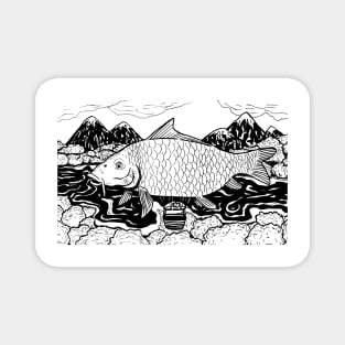 Carp Blimp Magnet