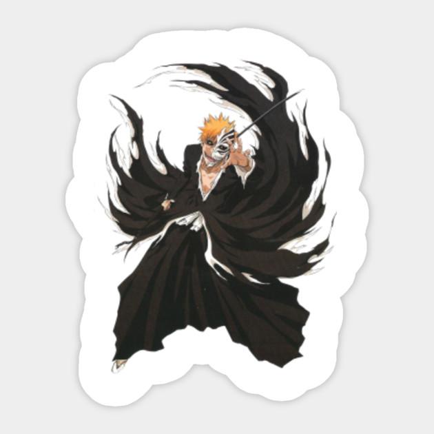 Ichigo Hollow Manga Sticker Teepublic Uk