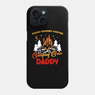 Camping Crew Tee Custom Camping Crew Matching Family Campfire Outfit Camping Life Top copy Phone Case