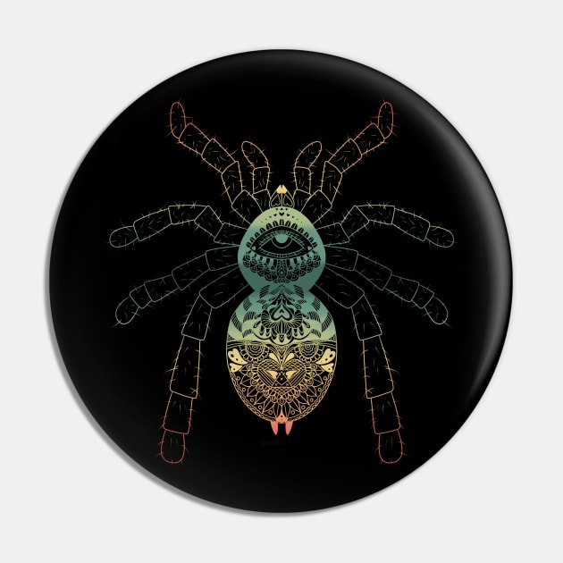 Tarantula Pin by Throwin9afit