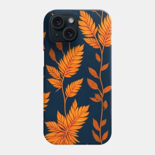 floral abstract pattern Phone Case