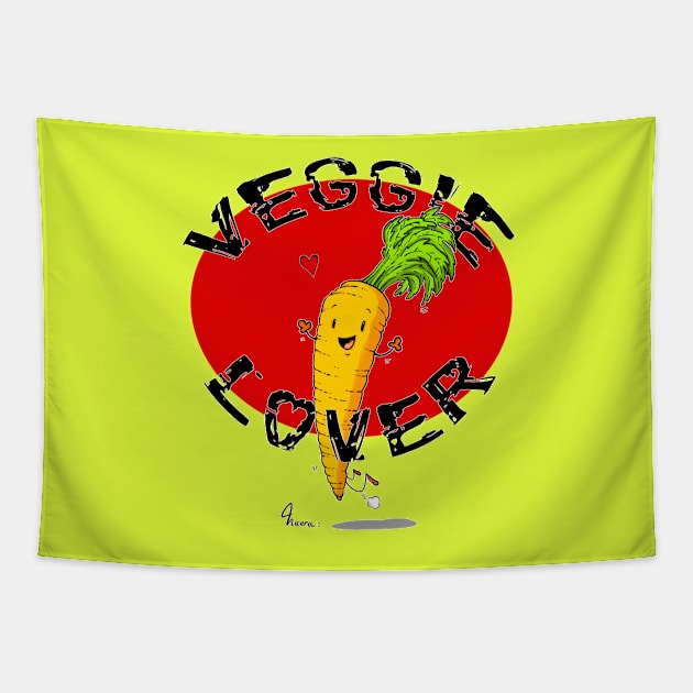 Veggie lovers Tapestry by Naera