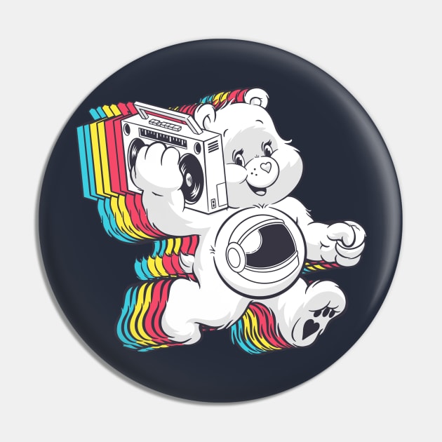 Funky Bear Pin by DrawingsFromHell