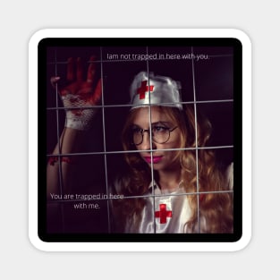 Nurse Haloween Magnet