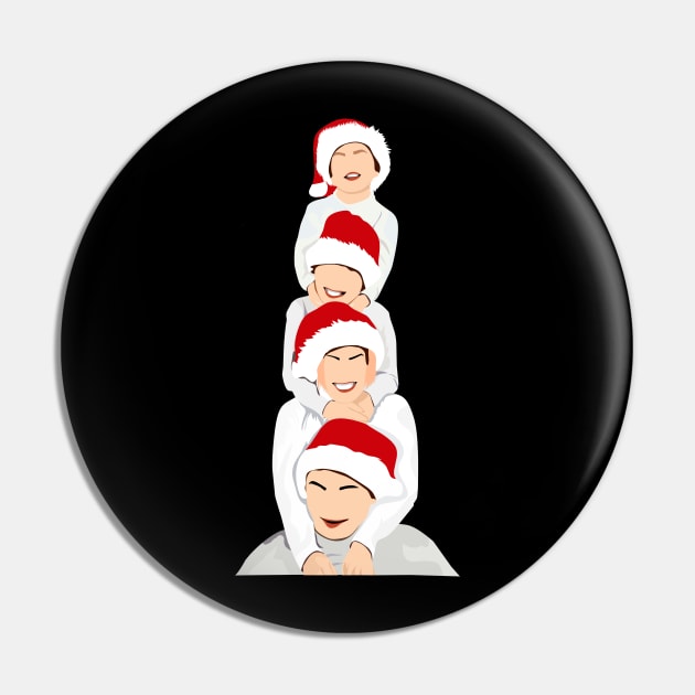 christmas family Pin by HAN_Vec