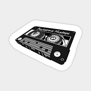 Awesome Mixtape Cassette Magnet