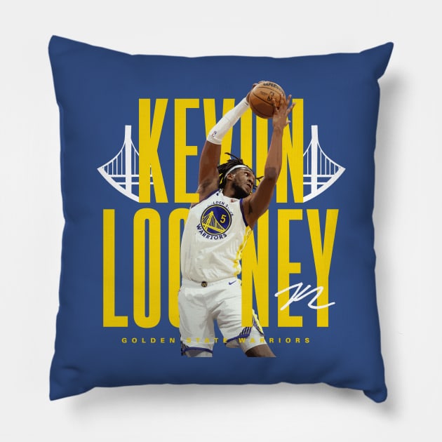 Kevon Looney Pillow by Juantamad