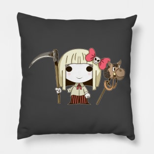 CUTE GRIM REAPER Pillow