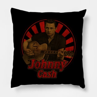 Retro Vintage Jhonny Cash Pillow