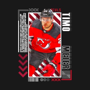 Timo Meier Paper Poster Version 10 T-Shirt