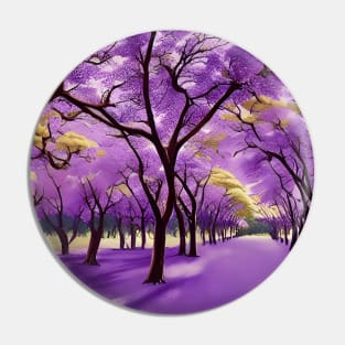 Jacarandas In Bloom Pin