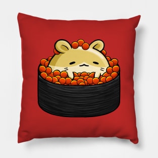 Cute Hamster Sushi Costume Pillow