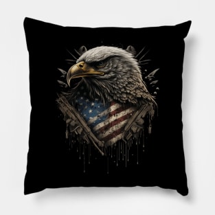 American Army Eagle Pillow