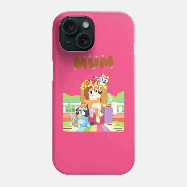 Love Mum Phone Case by Shirleyy Shop Arts