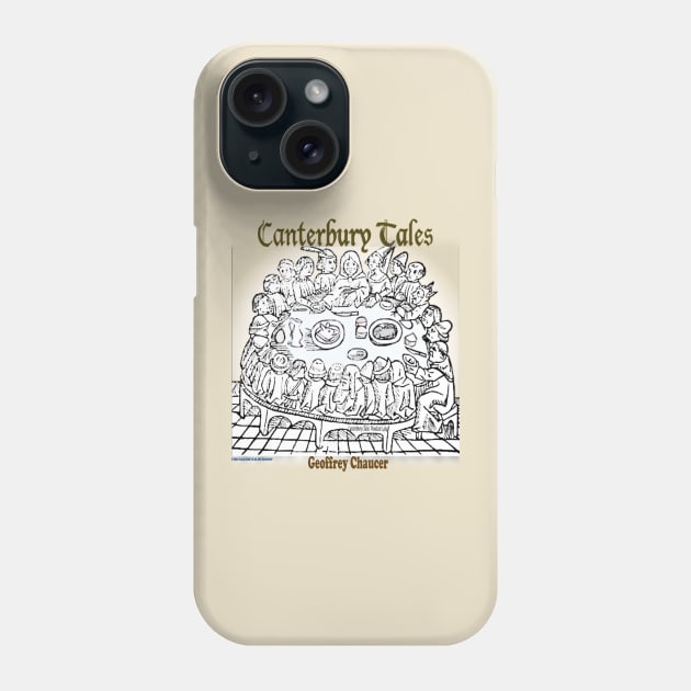 Canterbury Tales Phone Case by KayeDreamsART