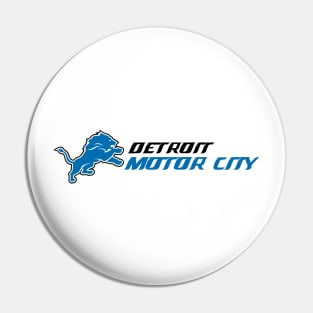 Detroit Motor City Lions Pin