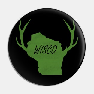 Wisconsin Deer Hunting Pin